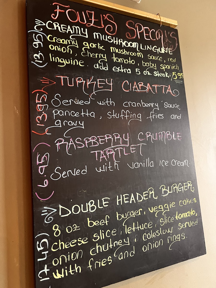 Menu Fouzi's Café Bar & Pizzeria-8
