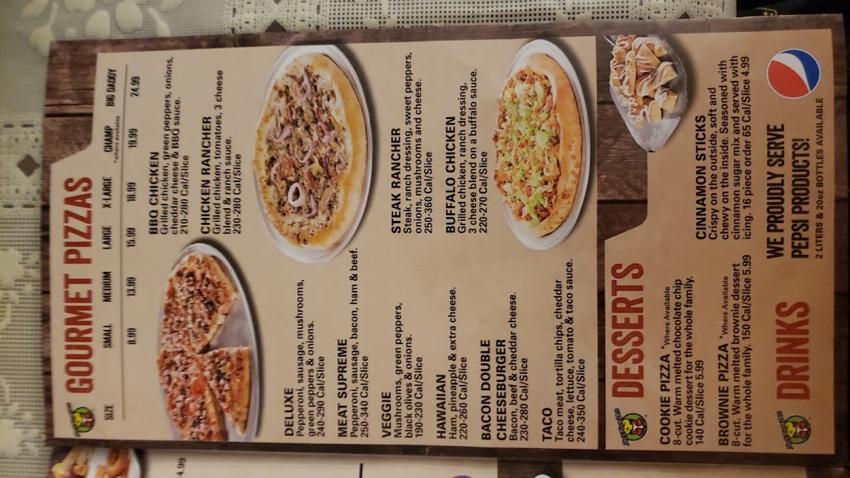 Menu Fox's Pizza Den - Mckees Rocks-9