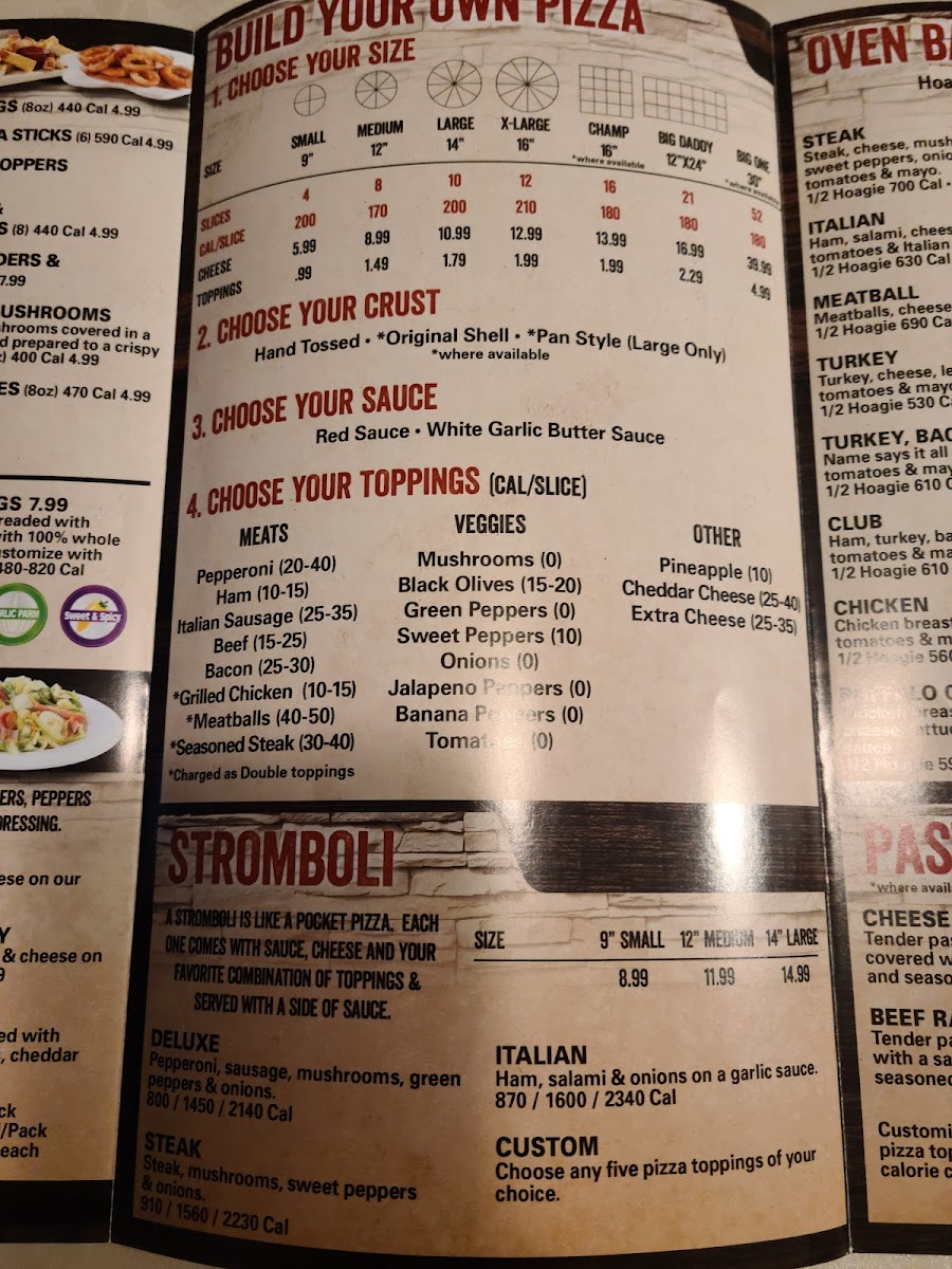 Menu Fox's Pizza Den Of Reynoldsville-7