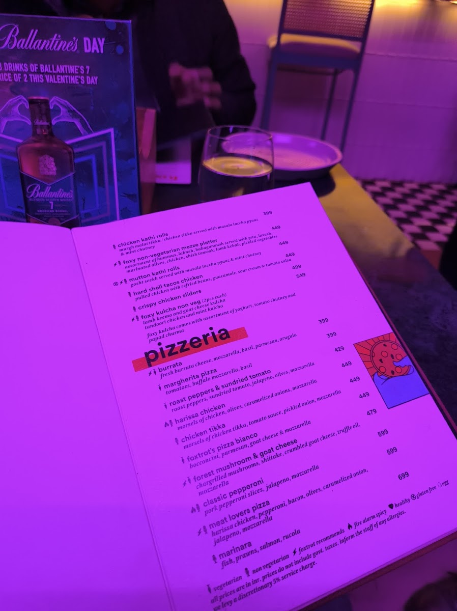 Menu Foxtrot Siliguri-10