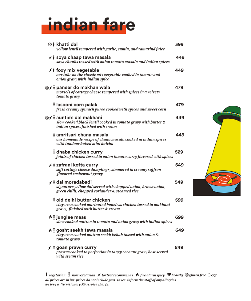 Menu Foxtrot Siliguri-5