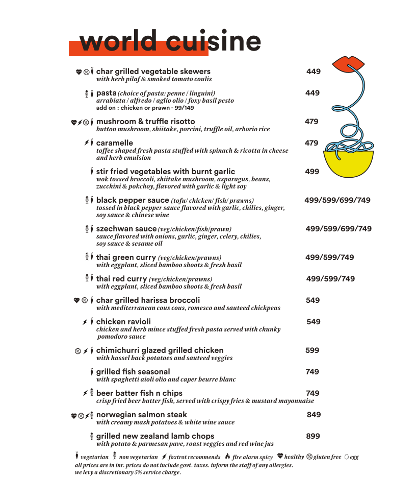 Menu Foxtrot Siliguri-8