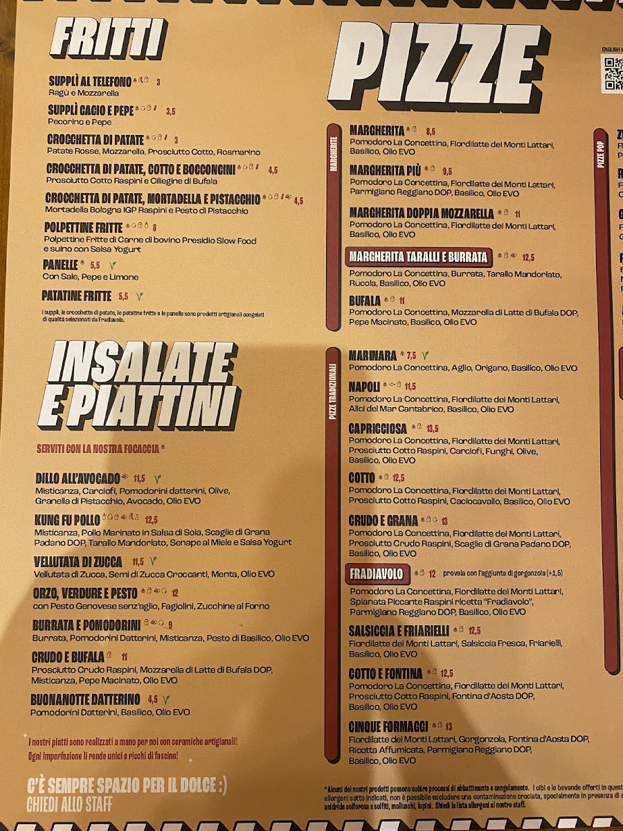 Menu Fradiavolo Pizzeria - Milano Isola-6