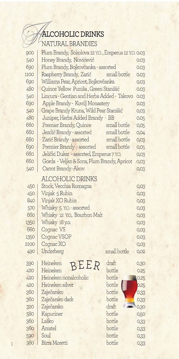 Menu Franš Restaurant Belgrade-4