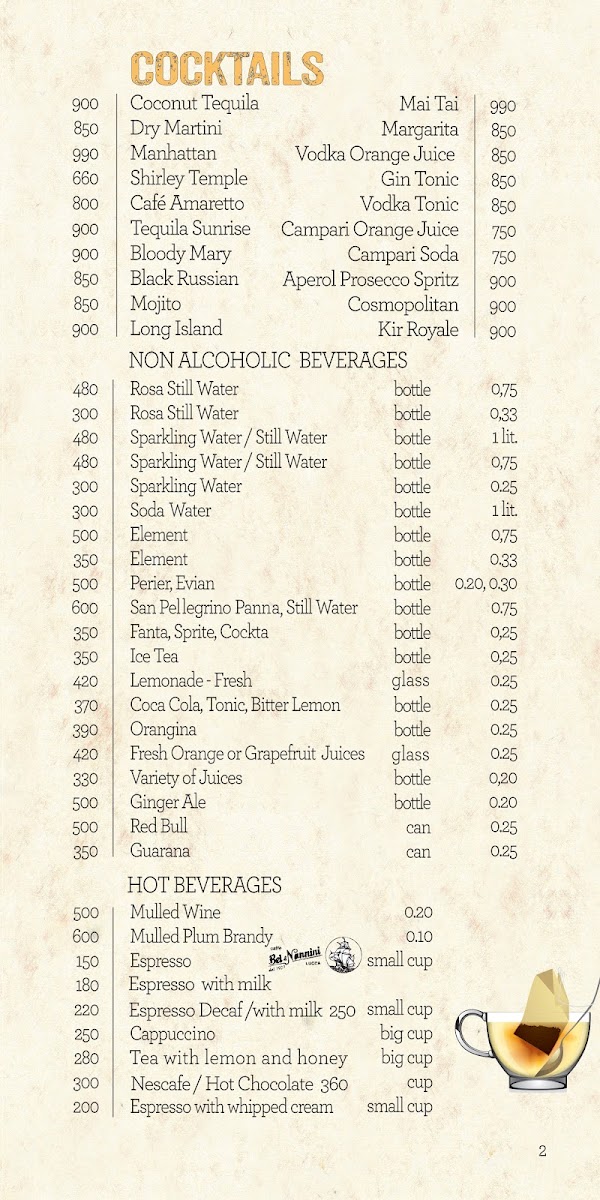 Menu Franš Restaurant Belgrade-5