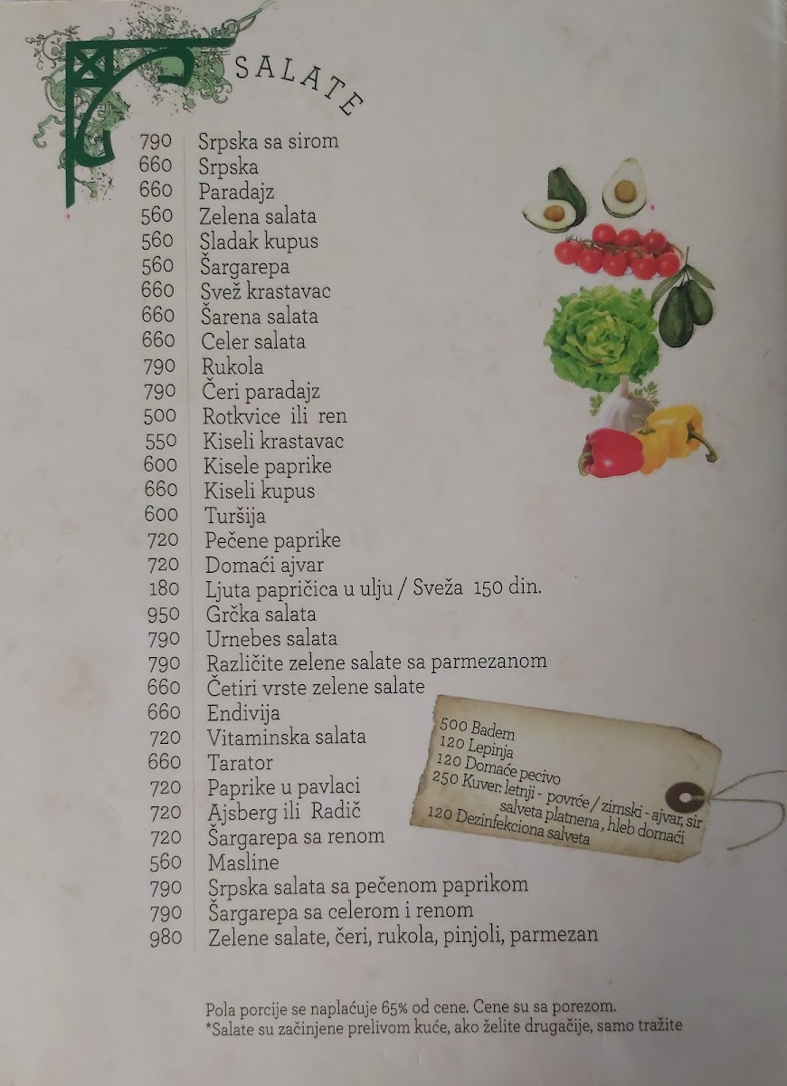 Menu Franš Restaurant Belgrade-8