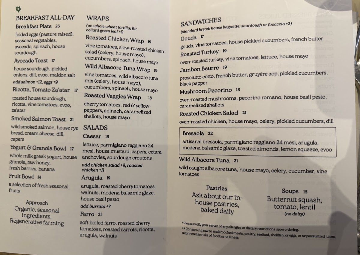 Menu Francesco Soho-2