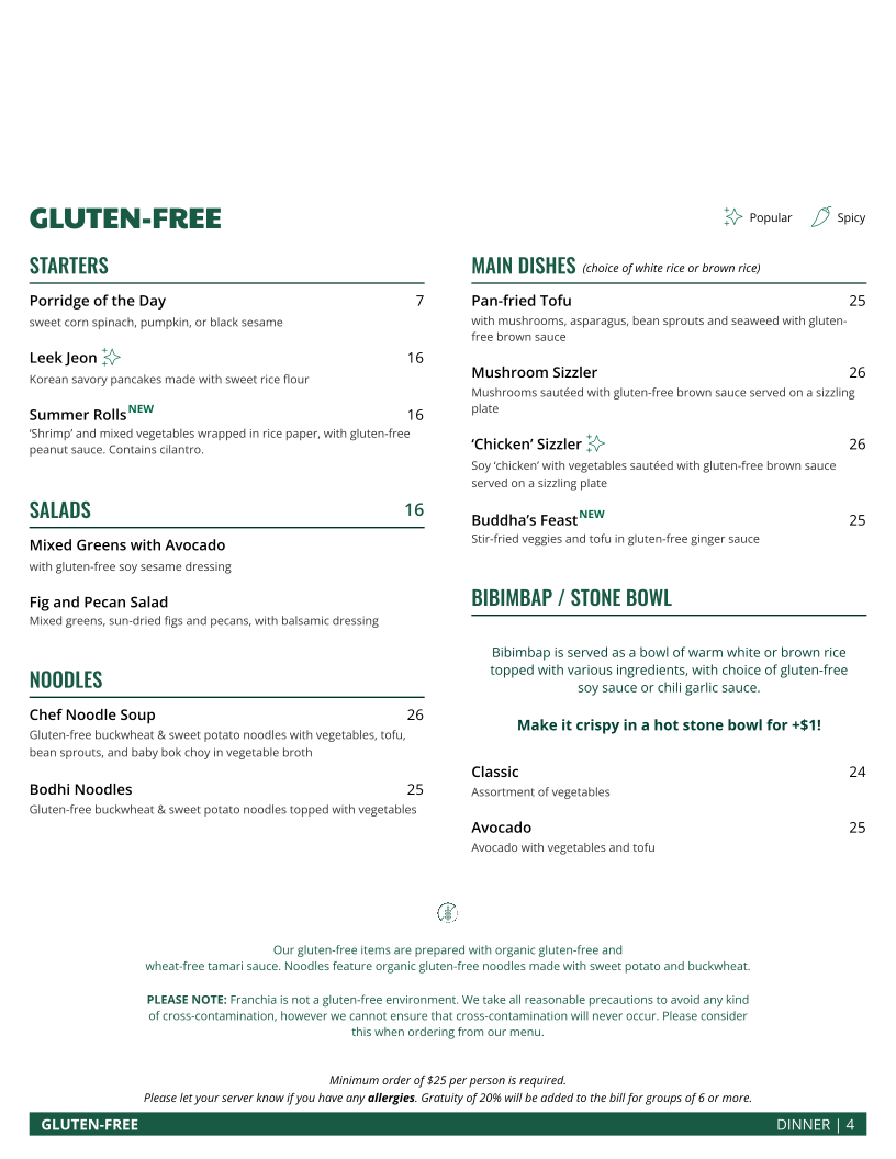 Menu Franchia Vegan Café-5