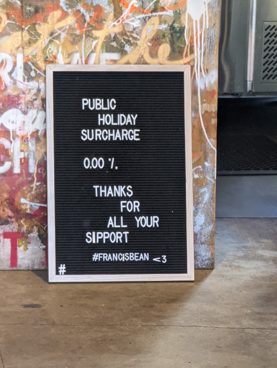 Menu Francis Bean-8