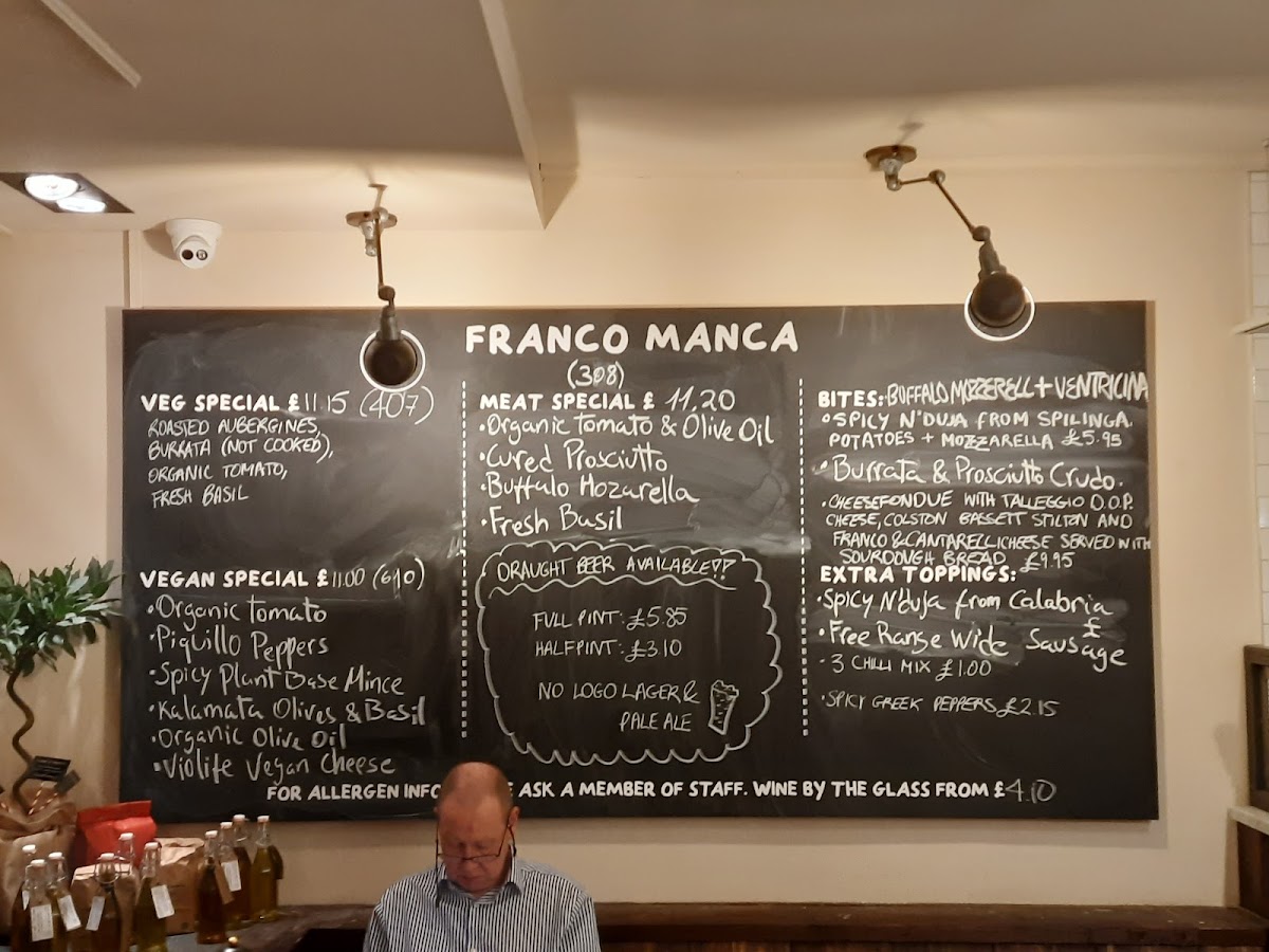 Menu Franco Manca Chichester-4