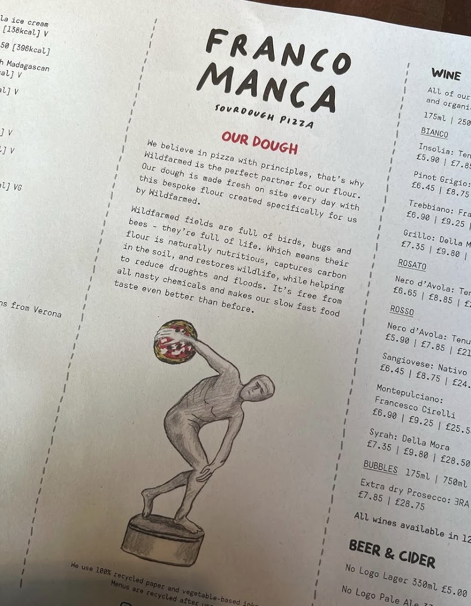 Menu Franco Manca Kilburn-7
