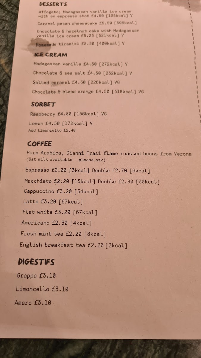 Menu Franco Manca King Street Manchester-3