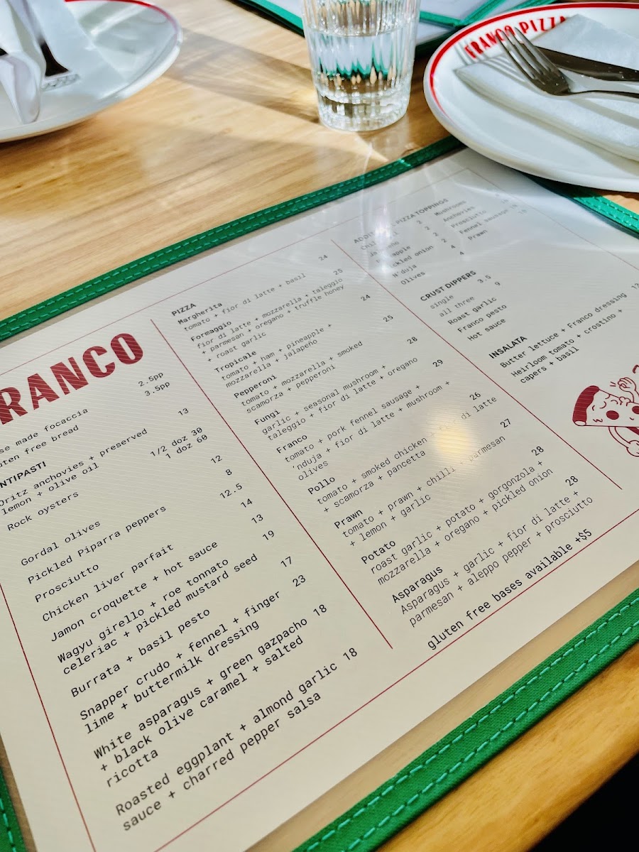 Menu Franco Pizza Bar-6