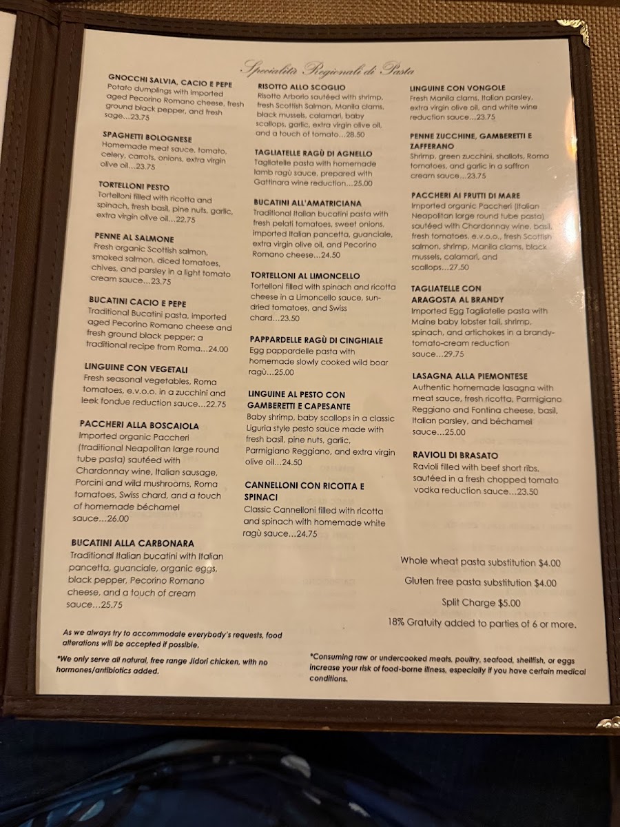 Menu Francoli Gourmet-1