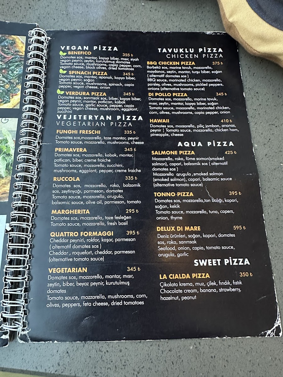 Menu Franco's Pizza Kaleiçi-6