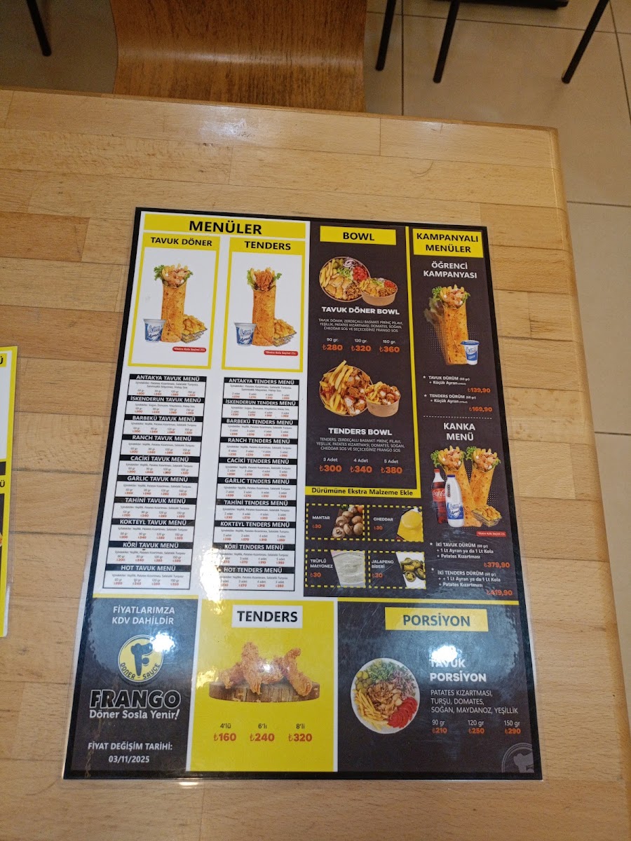 Menu Frango Döner-1