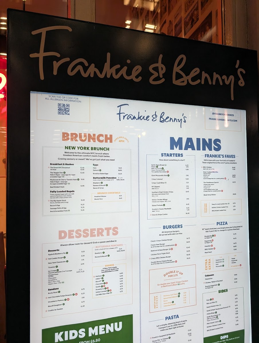 Menu Frankie & Benny's-10