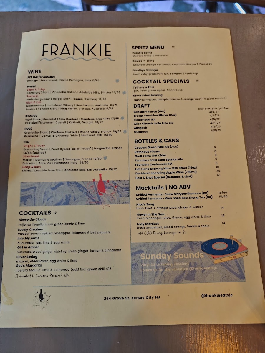 Menu Frankie-7