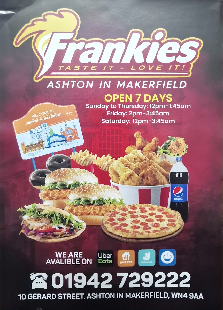 Menu Frankies Ashton In Makerfield-3