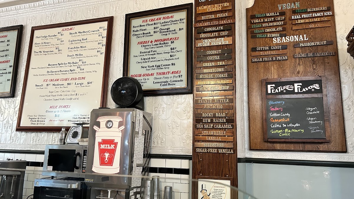 Menu Franklin Ice Cream Bar-10
