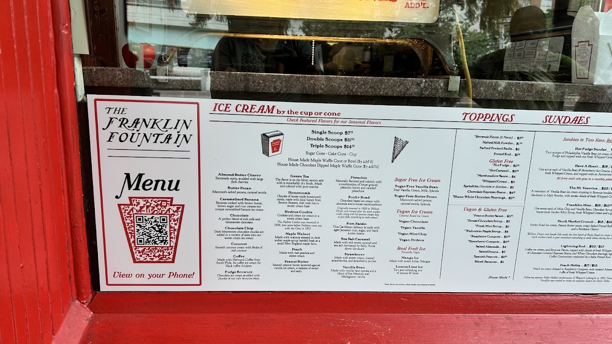 Menu Franklin Ice Cream Bar-6