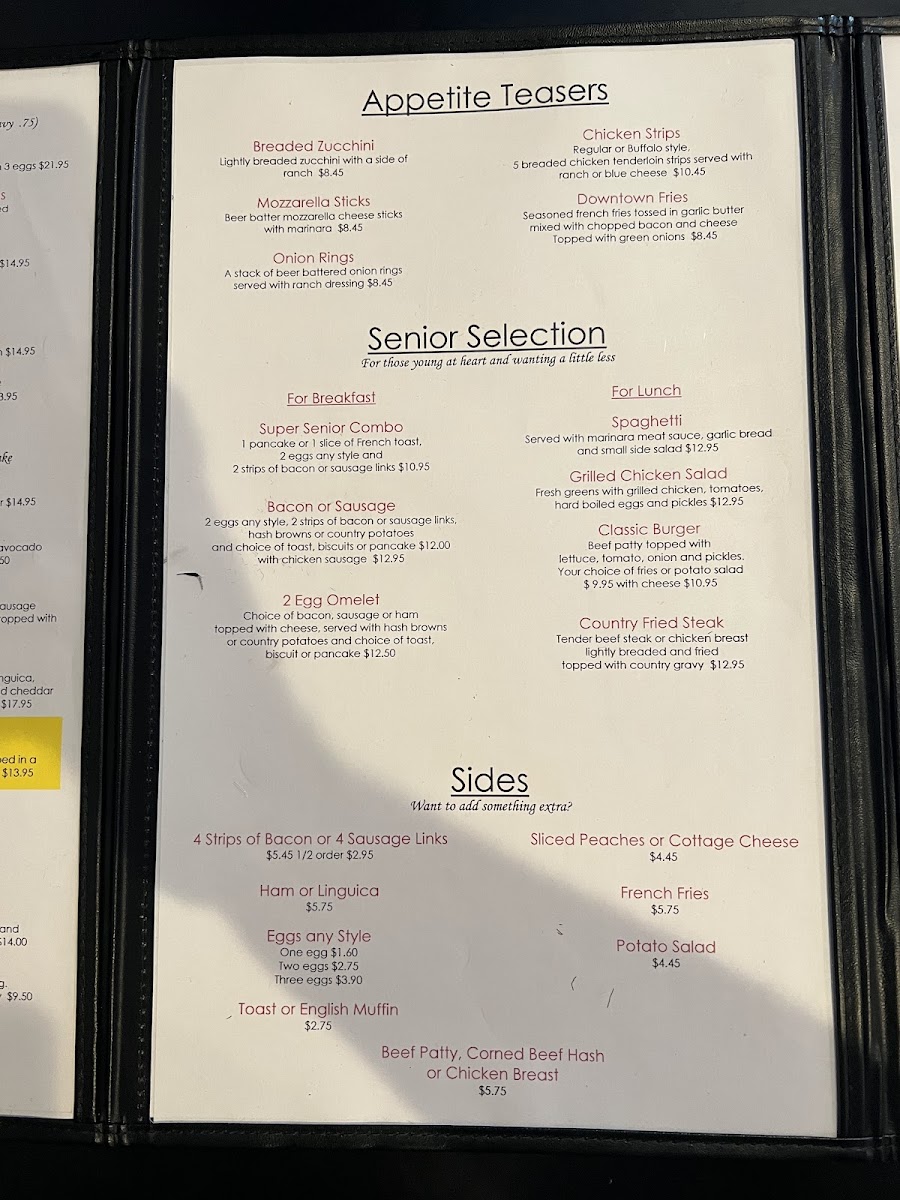 Menu Frank's Downtown Café-5