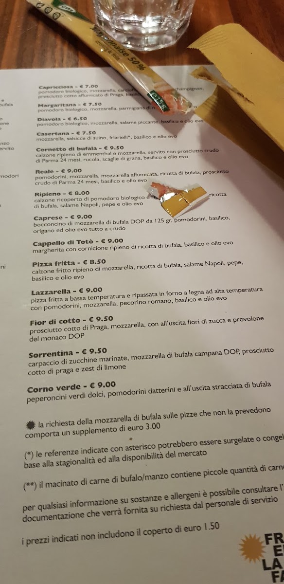Menu Fratelli La Bufala Potenza-6