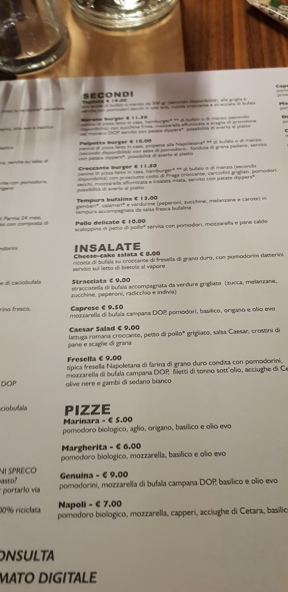 Menu Fratelli La Bufala Potenza-7