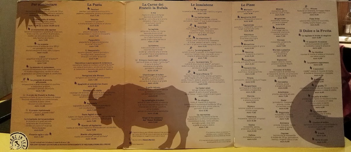 Menu Fratelli La Bufala Potenza-8