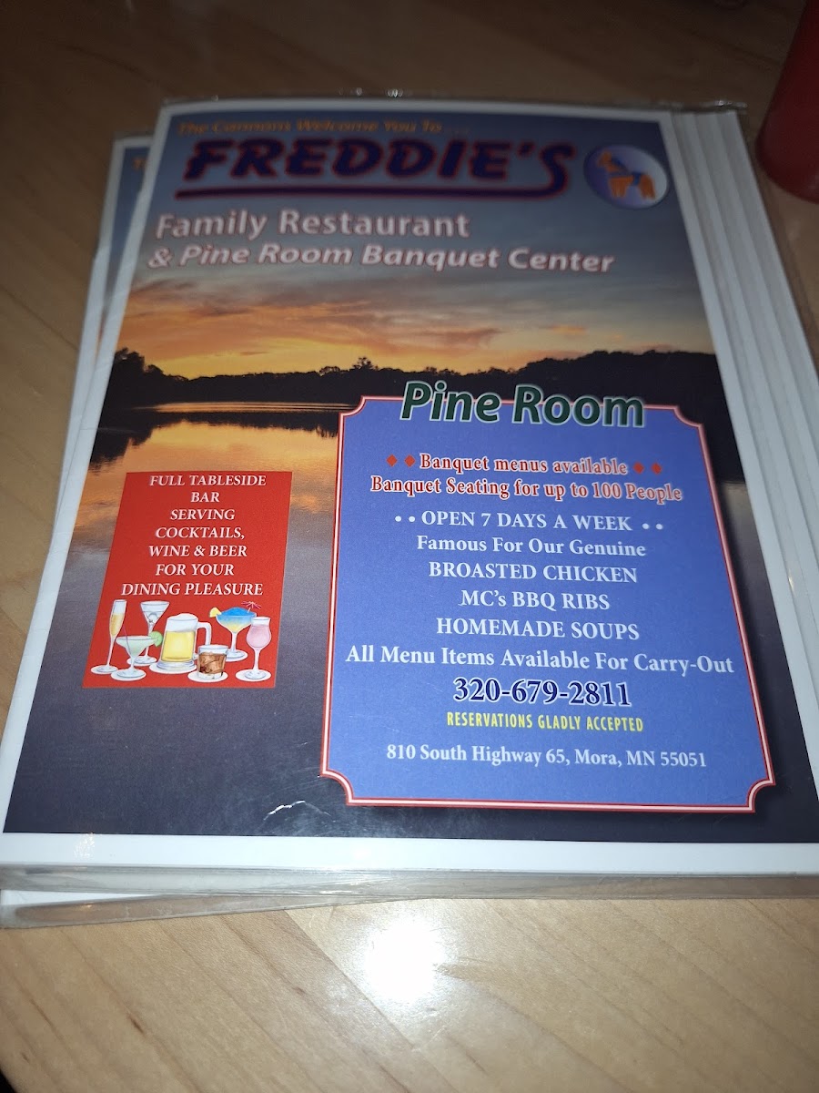 Menu Freddie's Family Restaurant-6