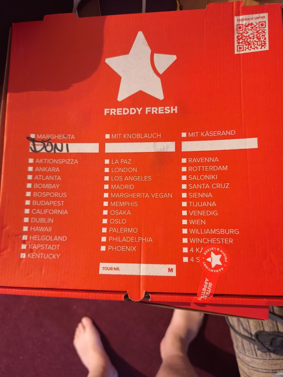 Menu Freddy Fresh Pizza Bautzen-1