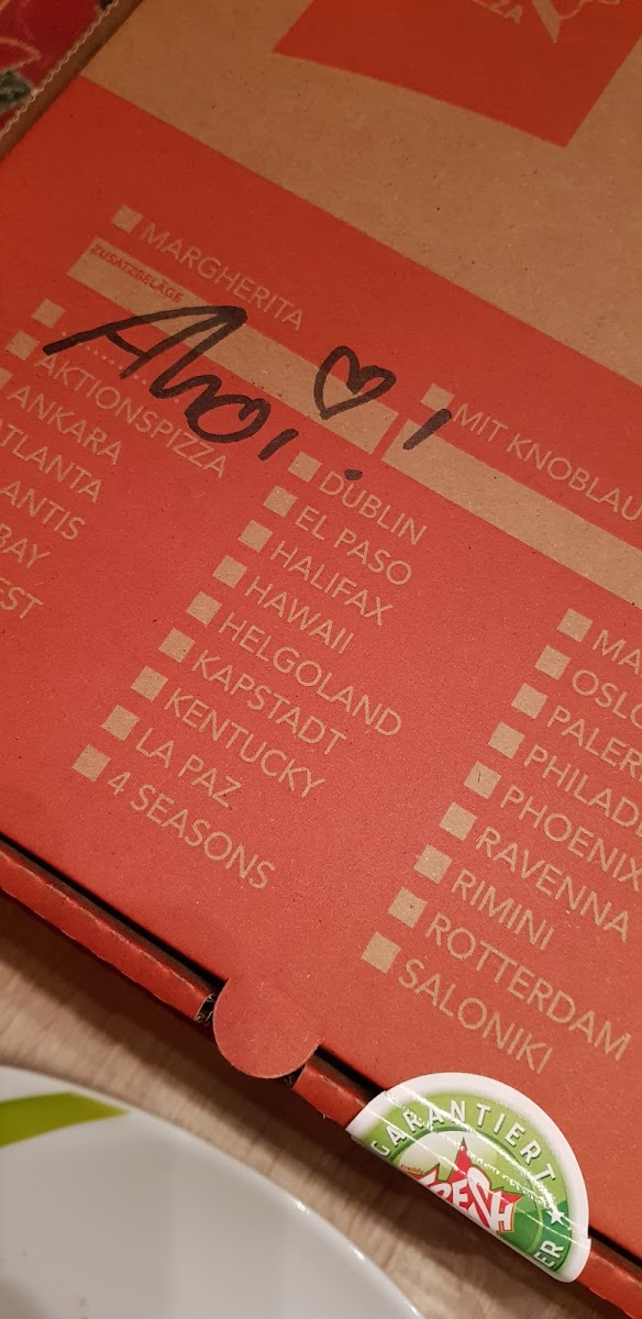 Menu Freddy Fresh Pizza Bautzen-10