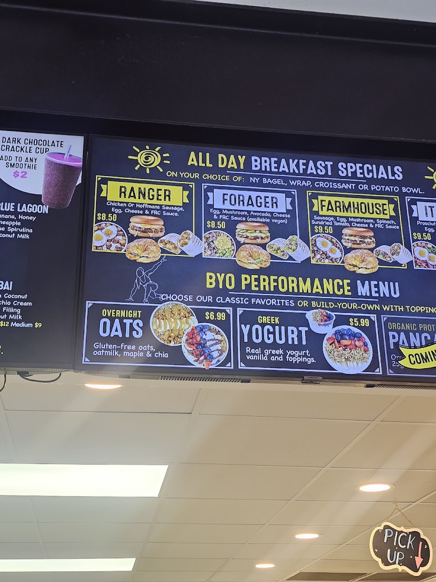 Menu Free Range Cafe-1