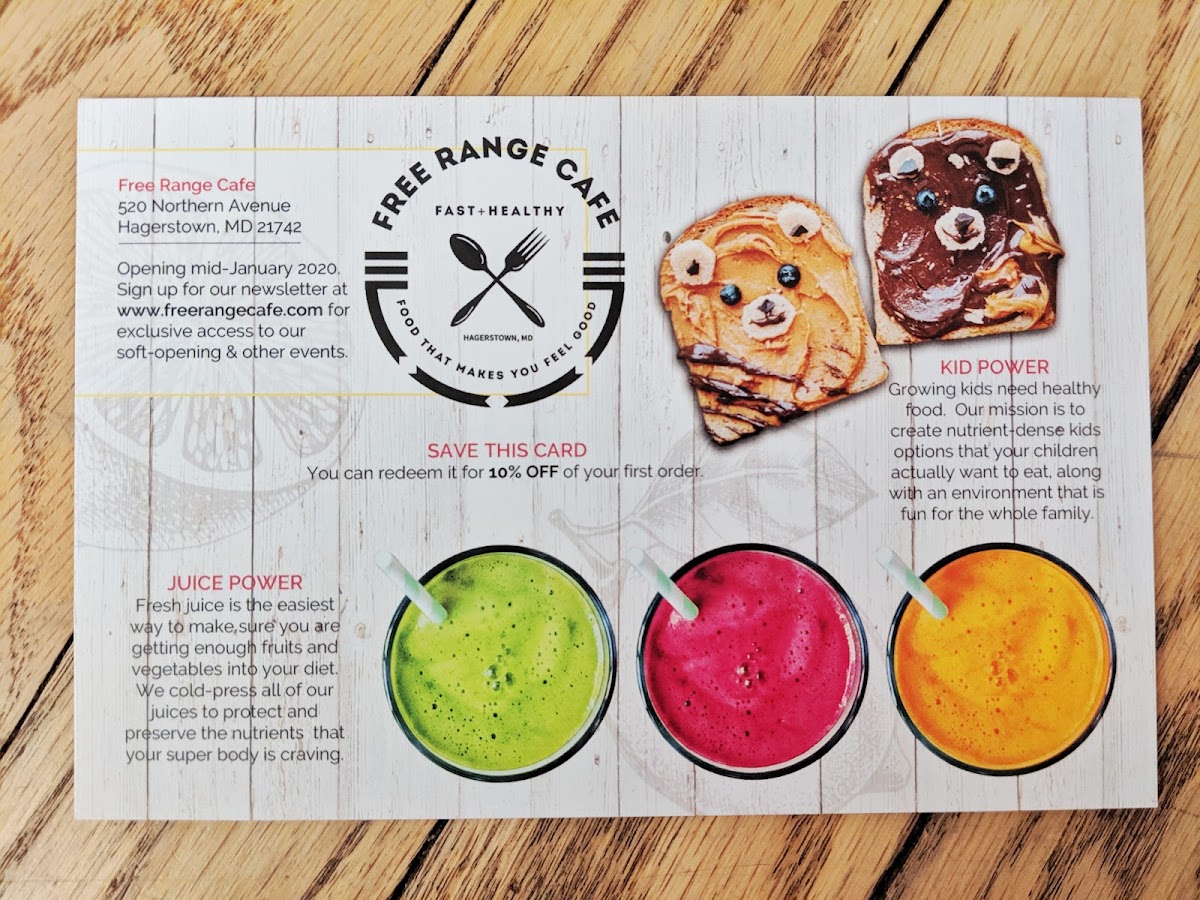 Menu Free Range Cafe-8