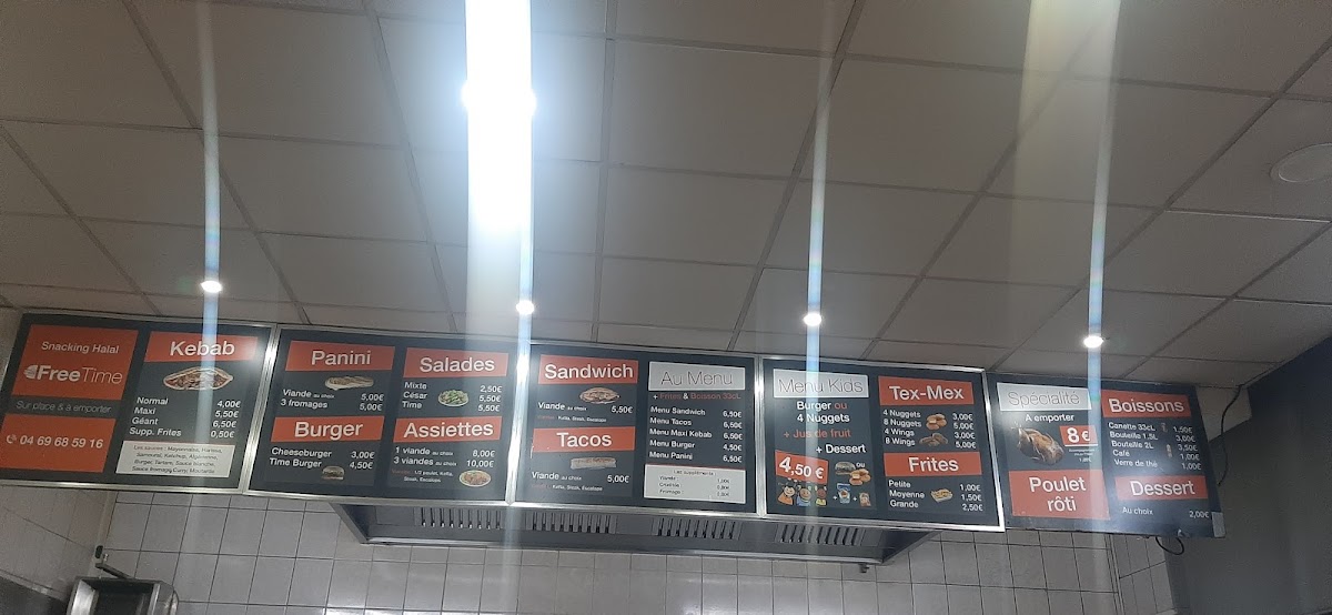 Menu Free Time Snacking Halal Poulet Rôti-1