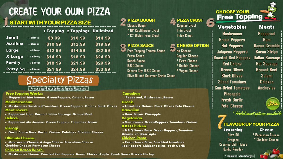 Menu Free Topping Pizza-3
