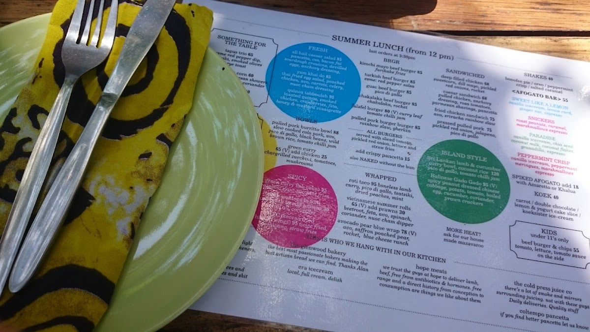 Menu Freedom Café-2