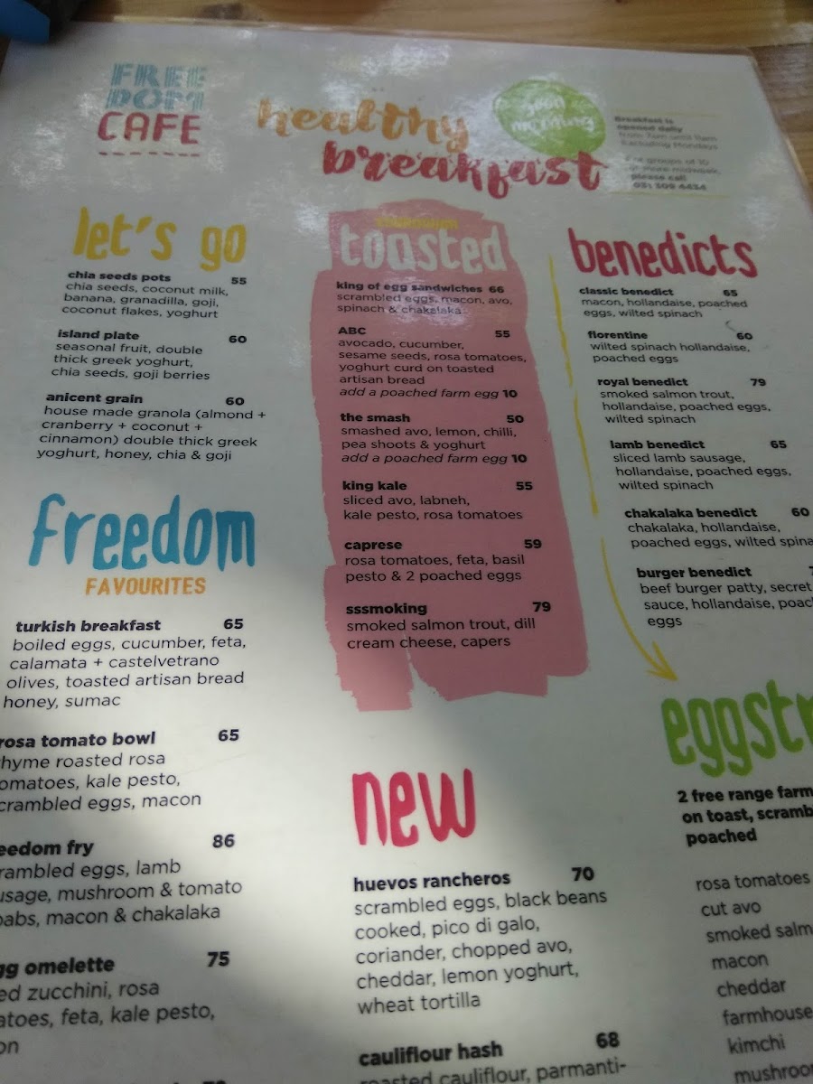 Menu Freedom Café-3