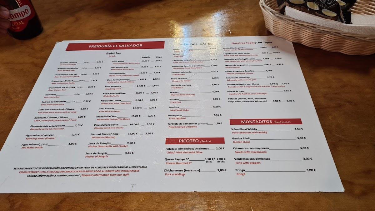 Menu Freiduria El Salvador-2