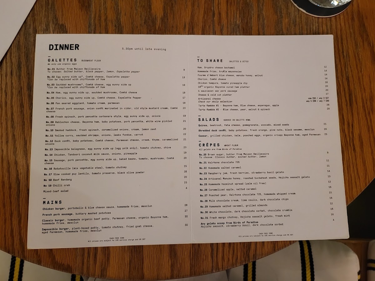 Menu French Fold - Orchard-5