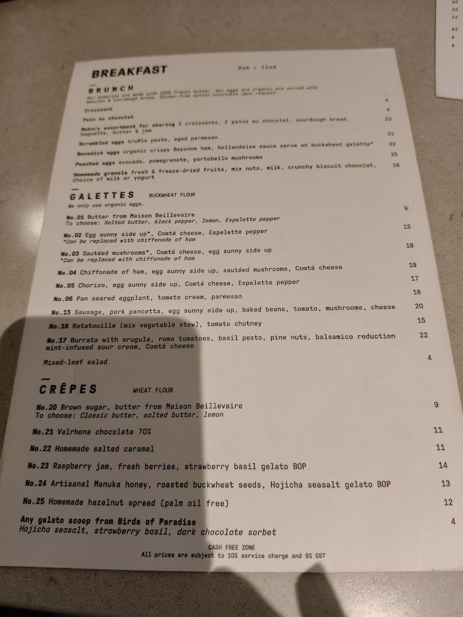 Menu French Fold - Orchard-7