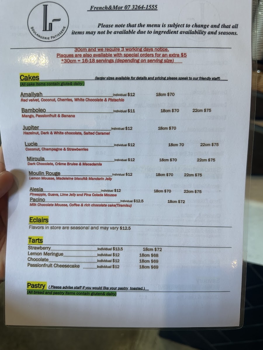 Menu French & Mor-5