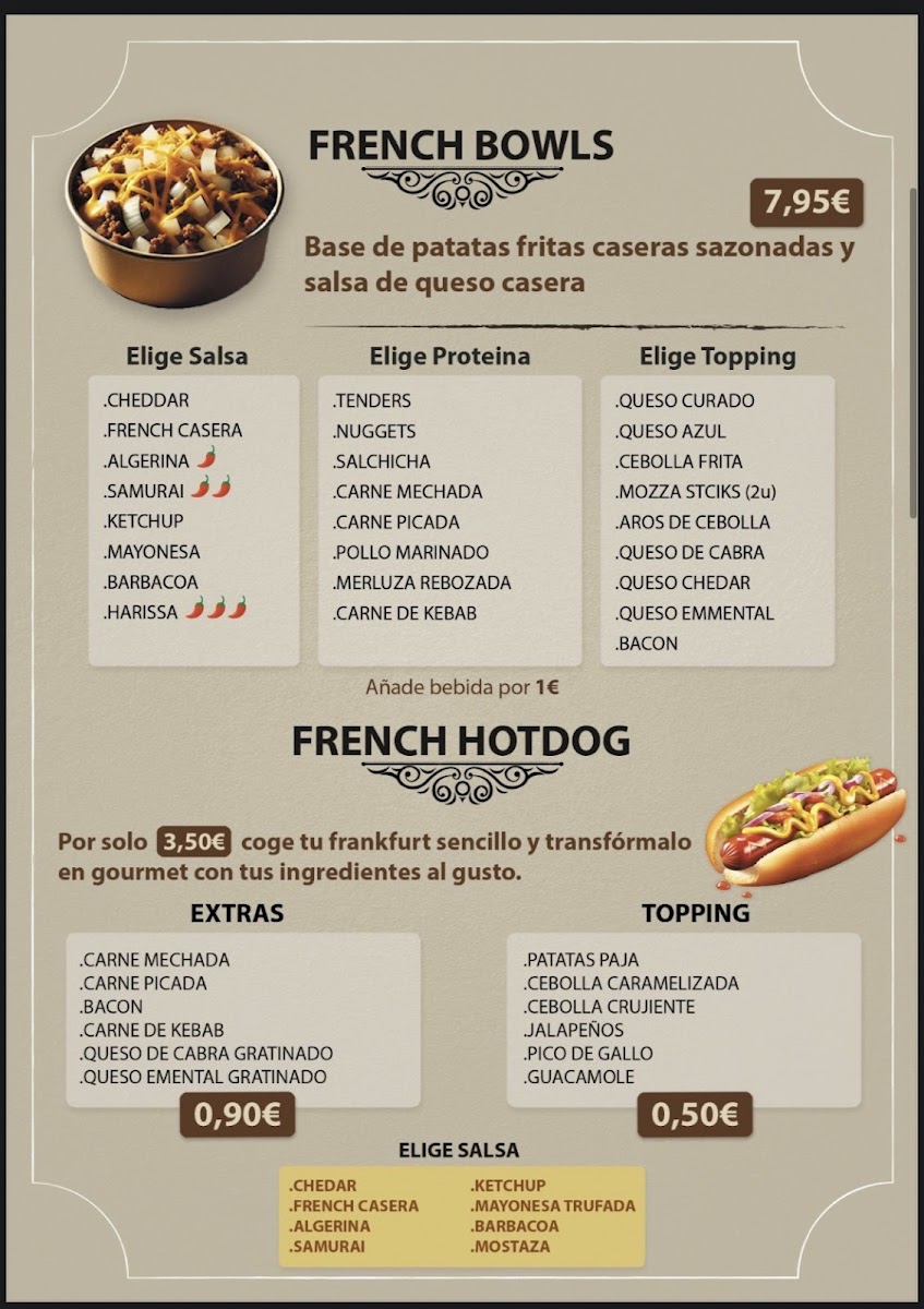 Menu French Tac'os & Burger-2