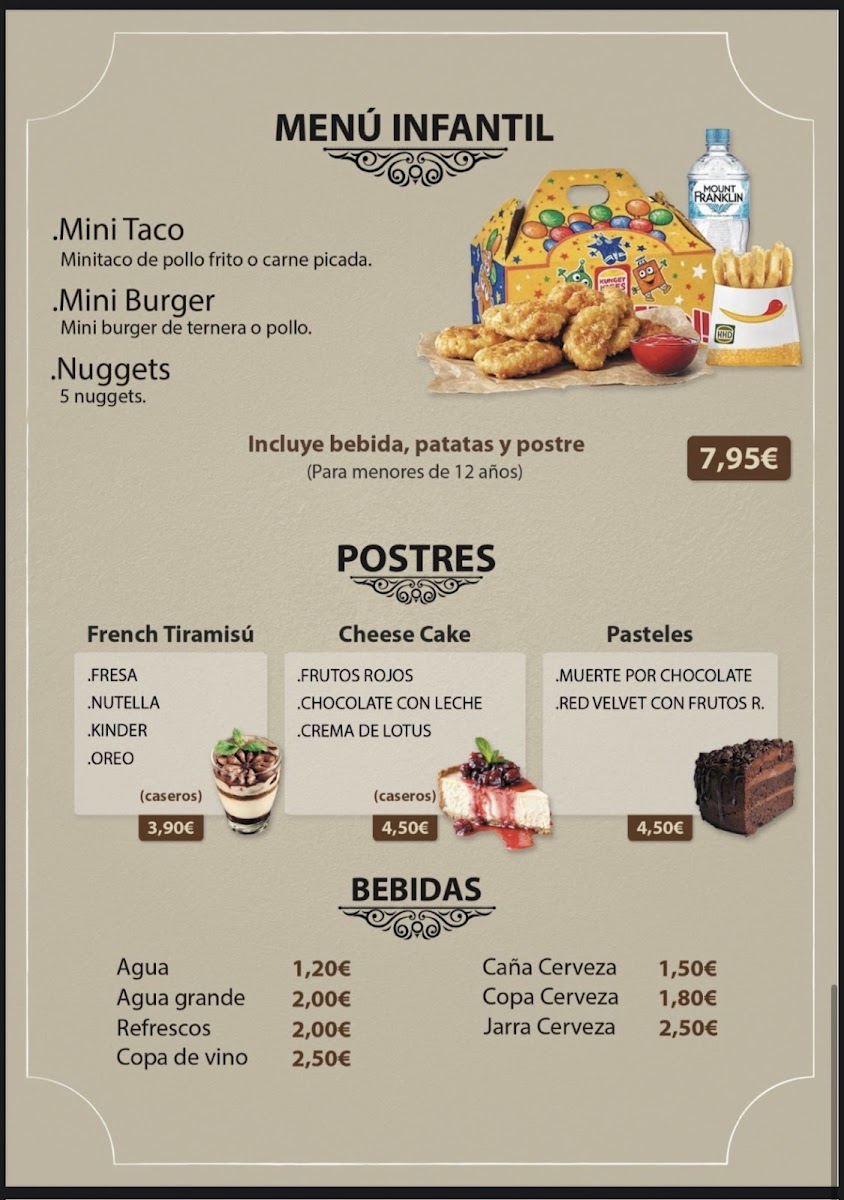 Menu French Tac'os & Burger-3