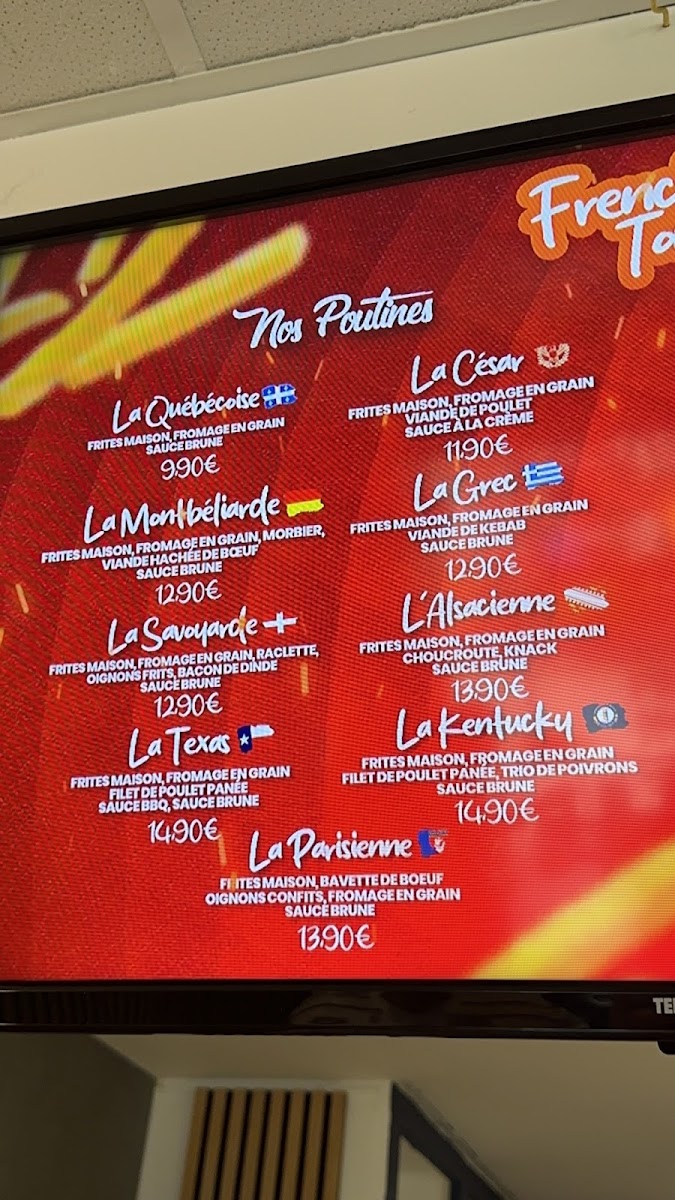 Menu French Touch-1