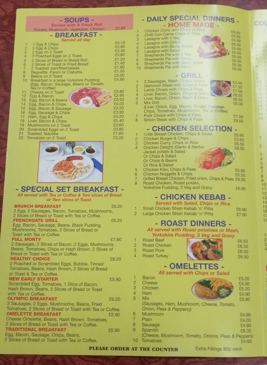 Menu Frenchgate Cafe-2