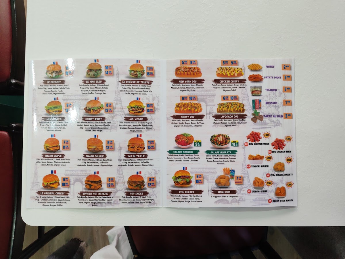 Menu Frenchy Smash Burger-10