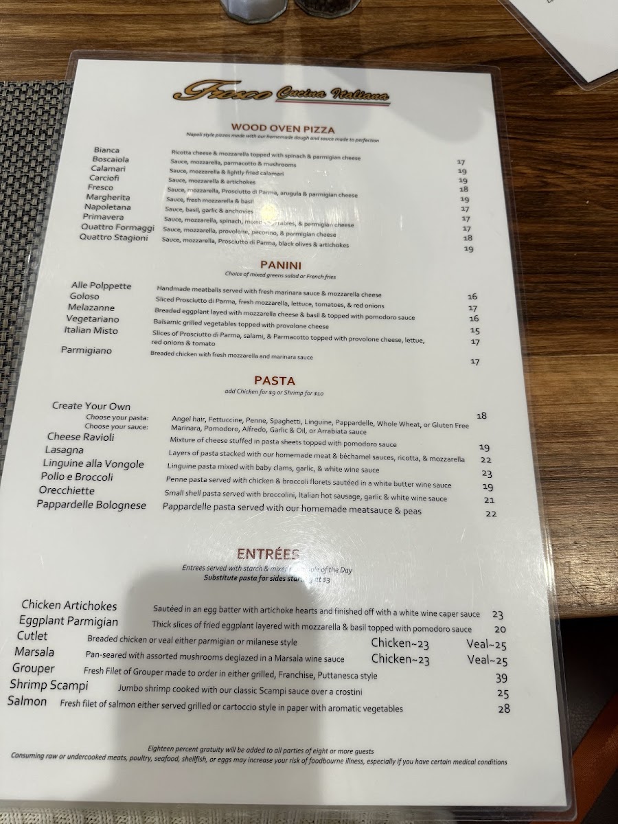 Menu Fresco Cucina Italiana-4