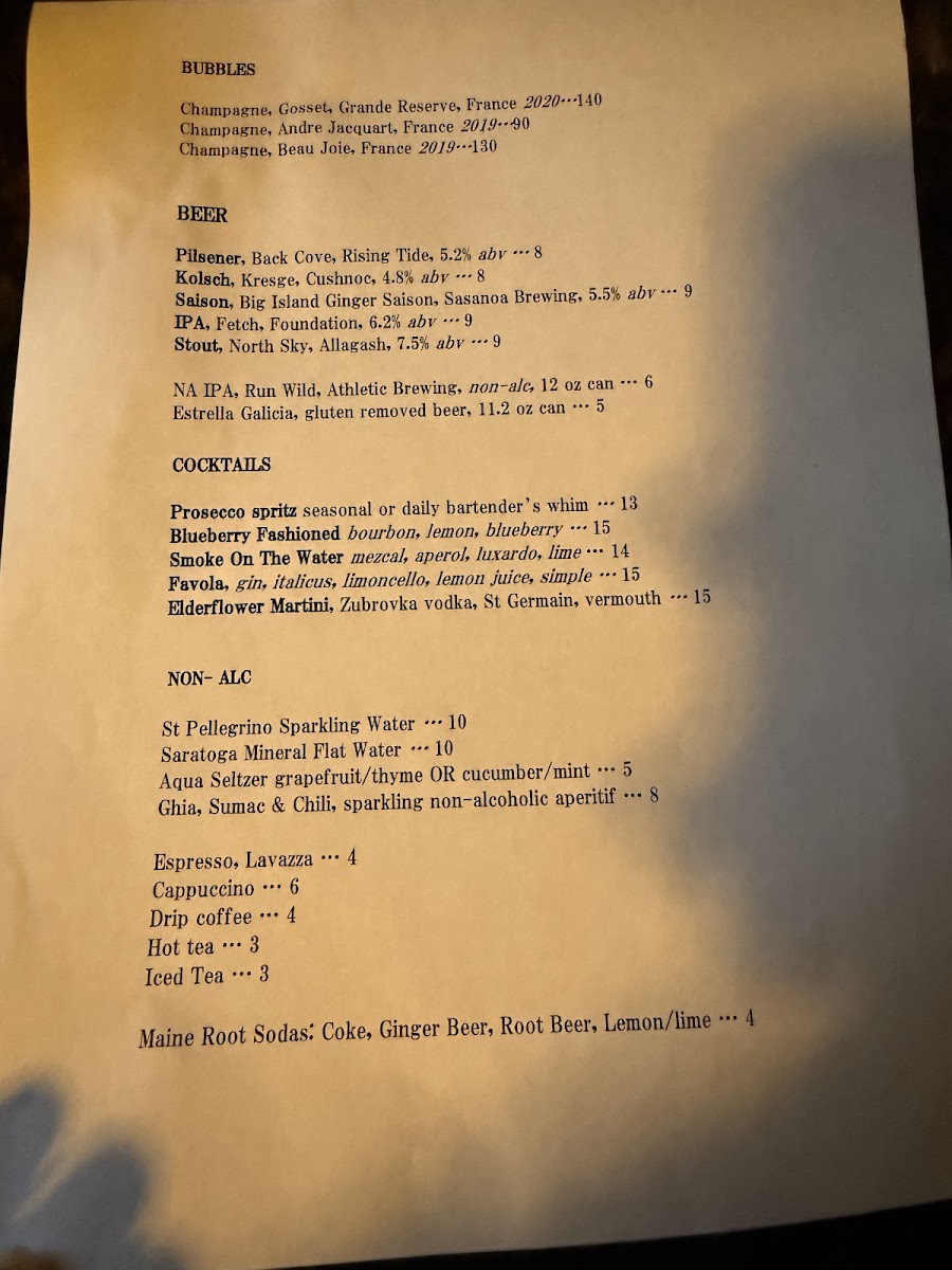Menu Fresh And Co-2
