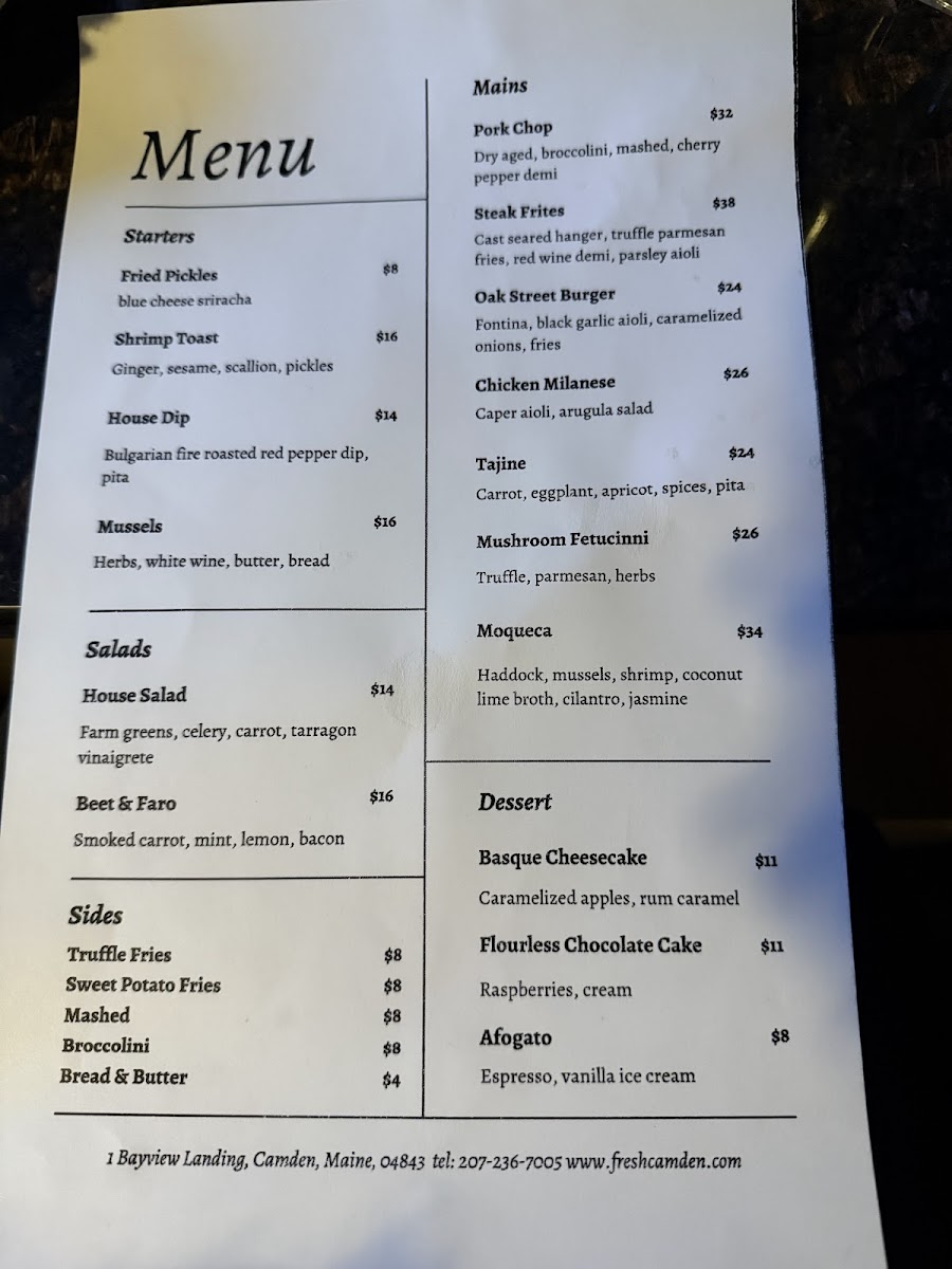 Menu Fresh And Co-3
